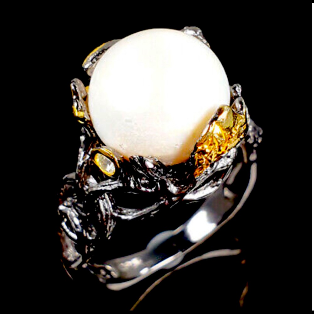 Vintage Natural Pearl Ring